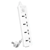 

                                    Deli ET403 Universal Hole Extension Cord 2 Pin 4 Port 3 Meter Power Strip